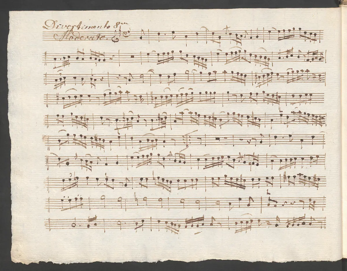 Baryton Trio in G major - Page 1