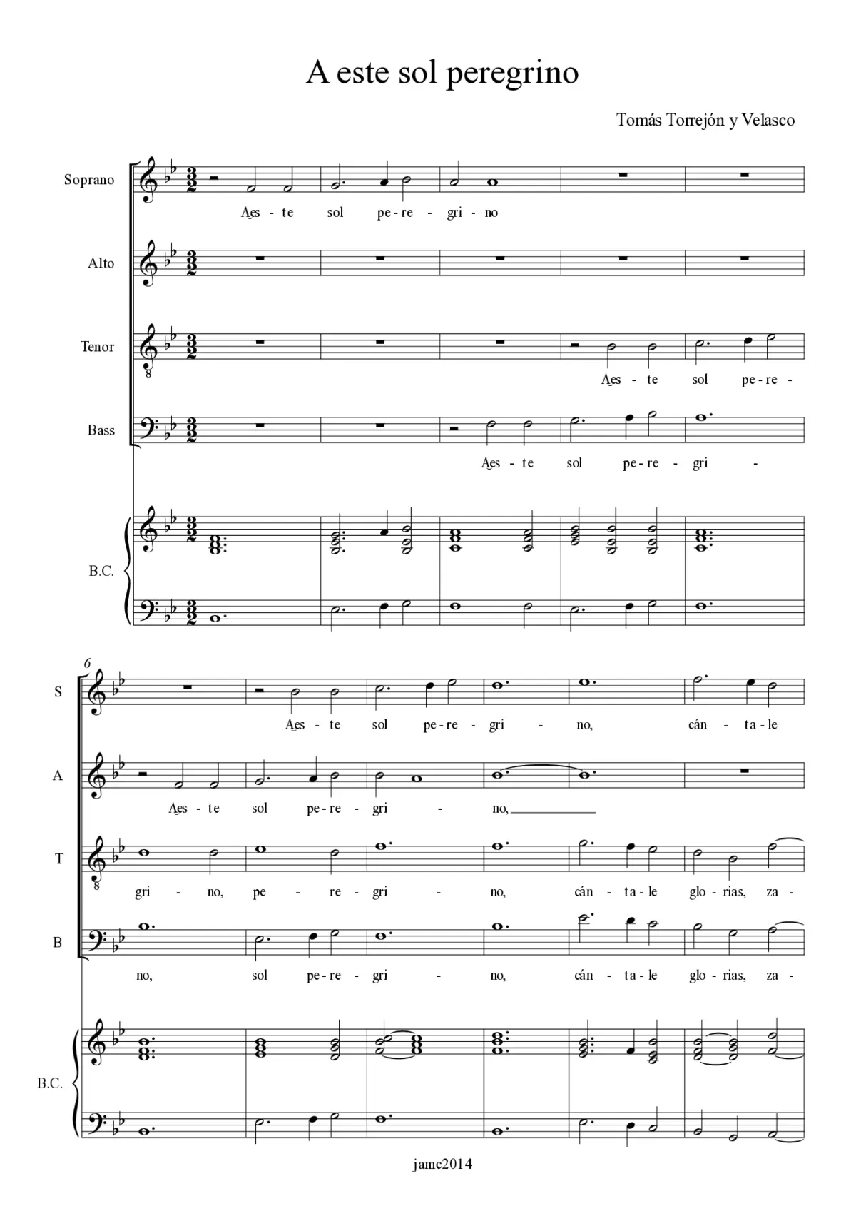 A este sol peregrino - Page 1