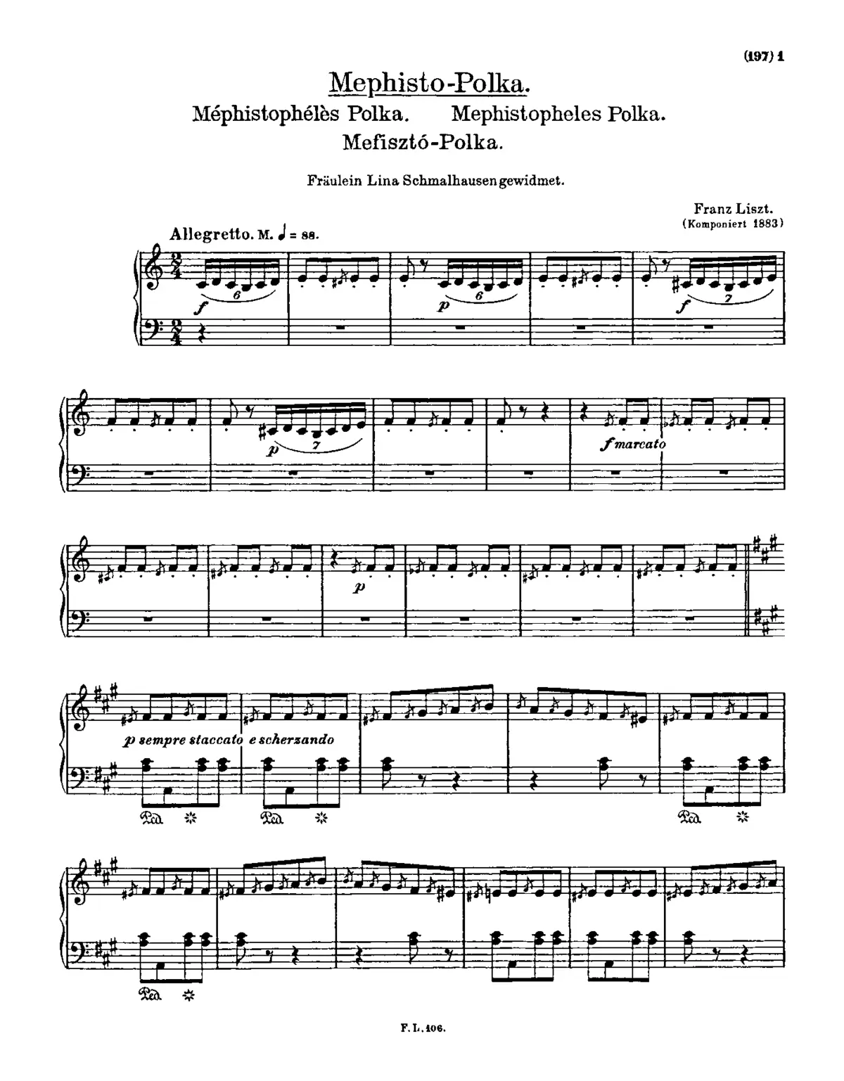 Mephisto Polka - Page 1
