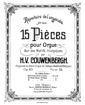 15 Pièces sur des motifs liturgiques