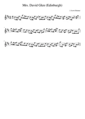 Mrs. David Glen (Edinburgh)