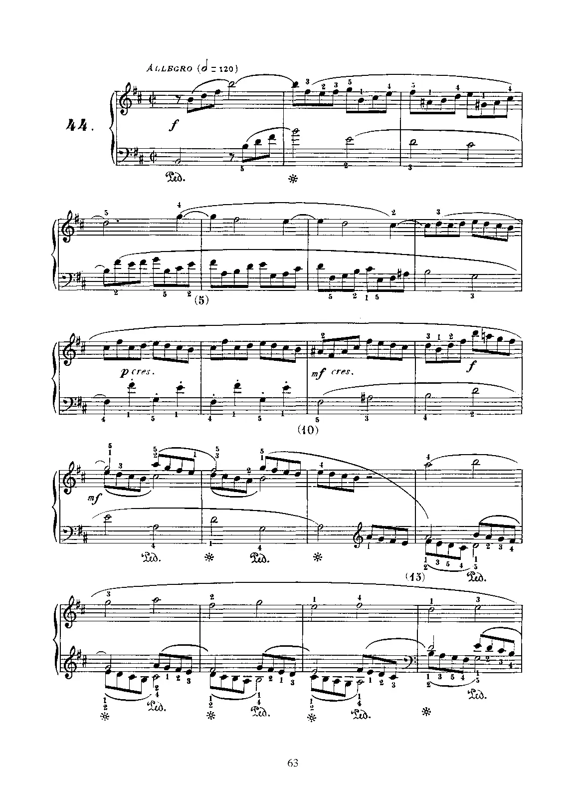 Keyboard Sonata in B minor - Page 1