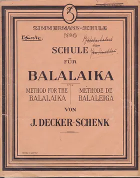 Schule für Balalaika