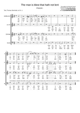 The man is blest that hath not lent