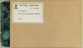 12 New English Dances, 1788