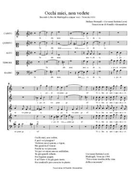 Occhi miei, non vedete