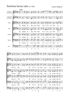 Tenebrae factae sunt, Op. XIV Pars III, No. T3