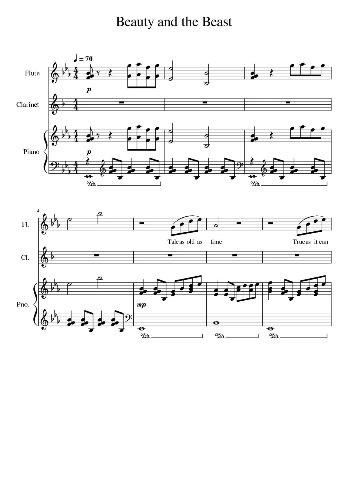Beauty and the Beast - Page 1