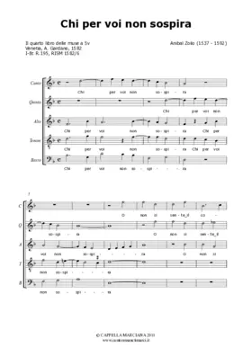 Chi per voi non sospira