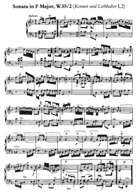 Keyboard Sonata in F major