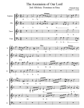 Alleluia: Dominus in Sina