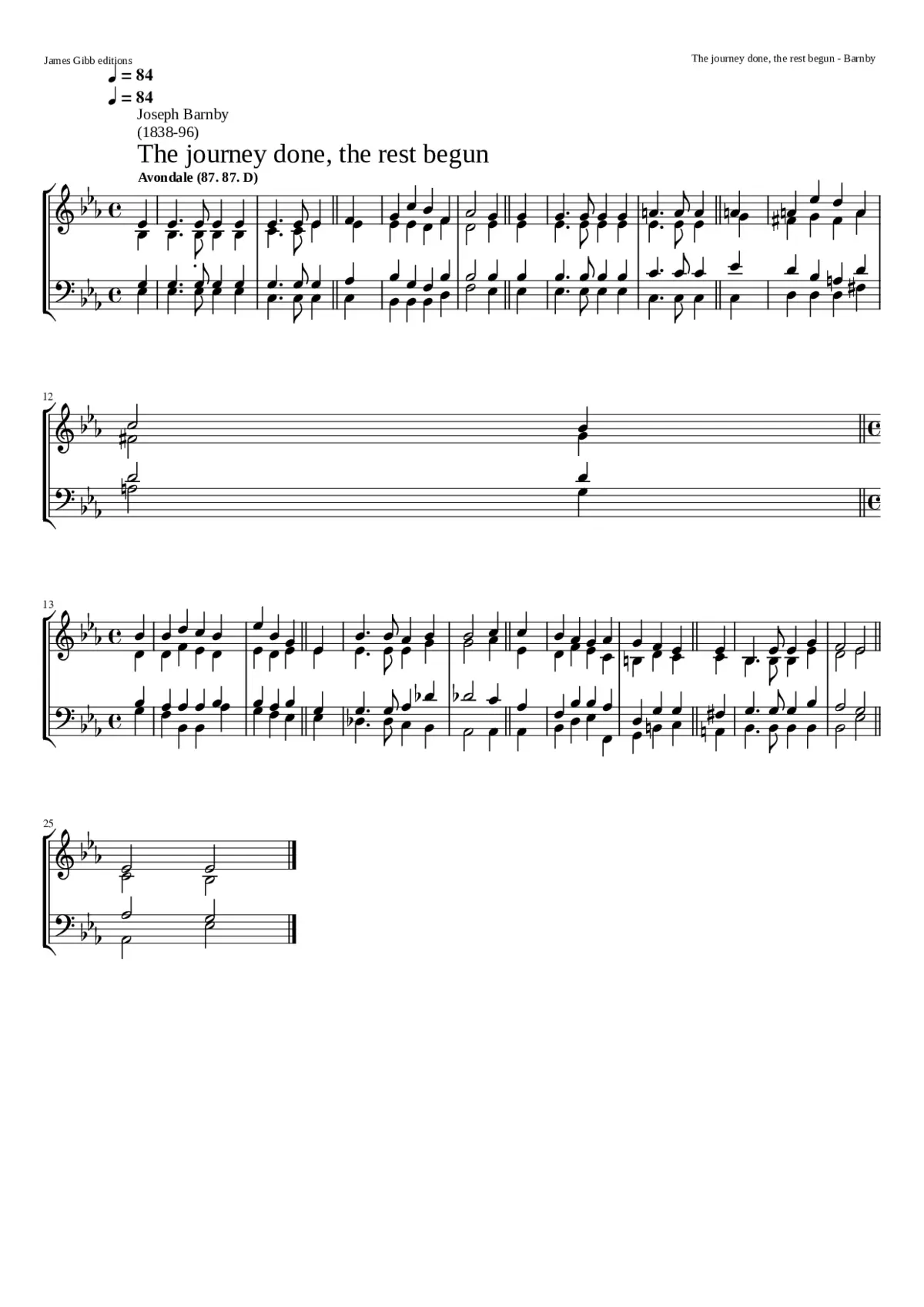 The journey done the rest begun - Page 1