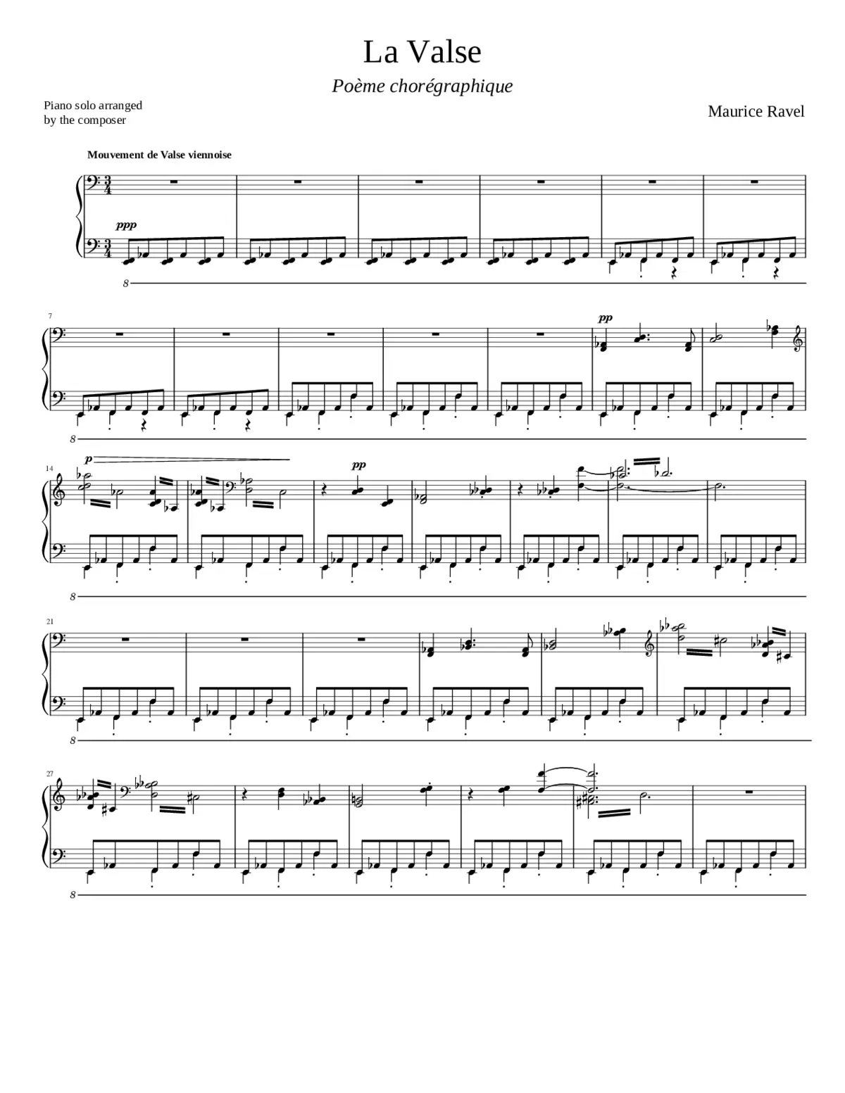 La valse - Page 1