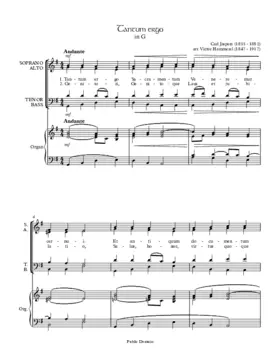 Tantum ergo in G