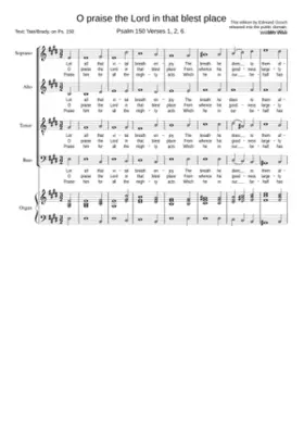 O praise the Lord in that blest place