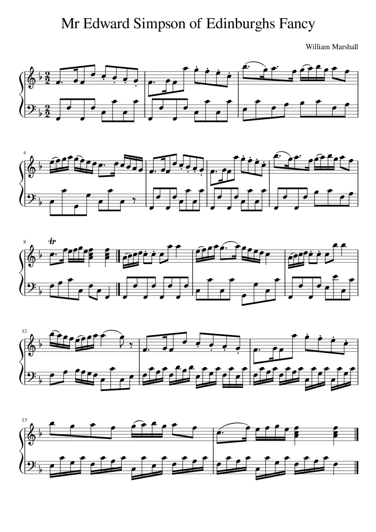 Mr Edward Simpson of Edinburghs Fancy - Page 1