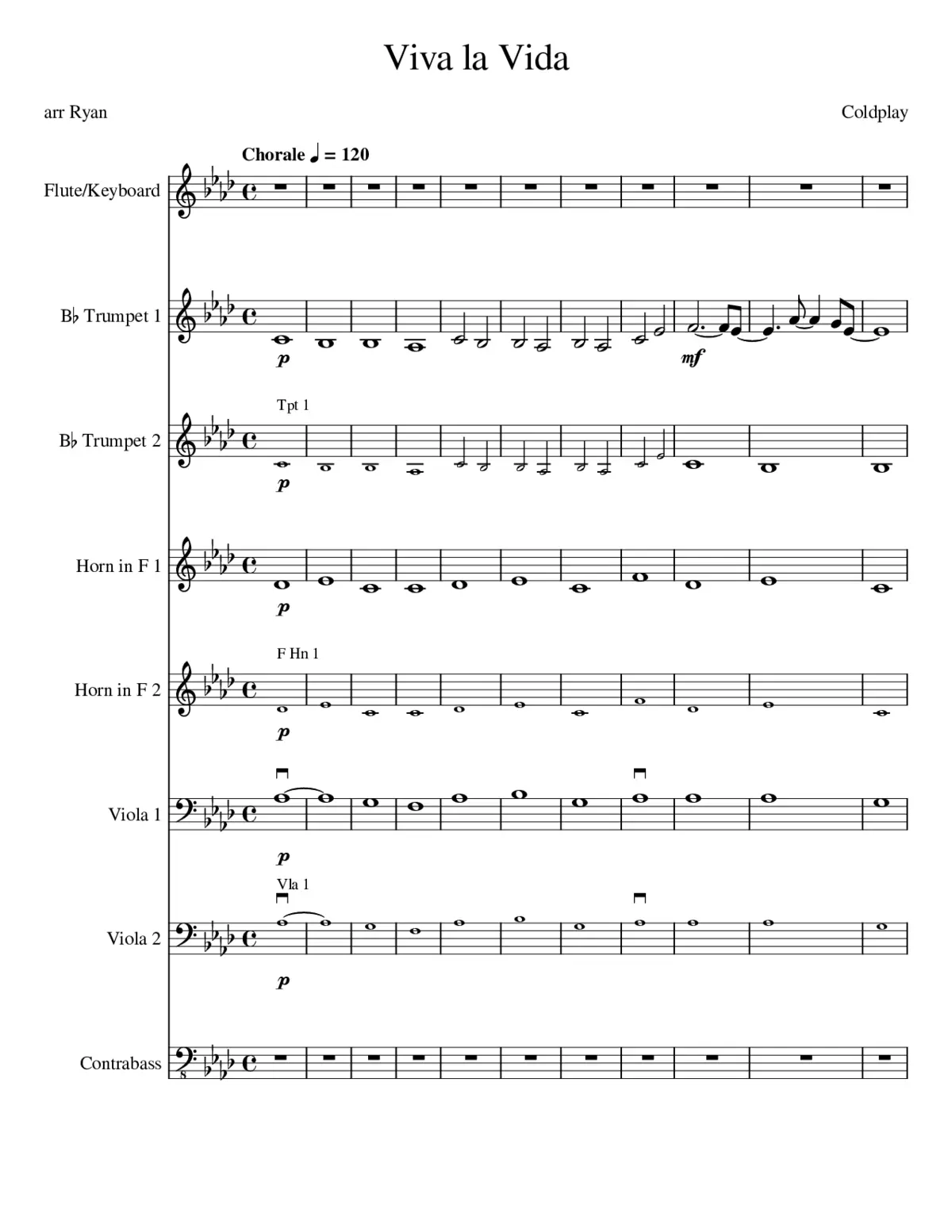 Viva la Vida - Page 1