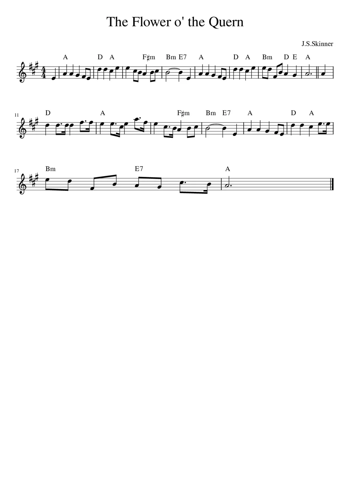 the Flower o' the Quern - Page 1