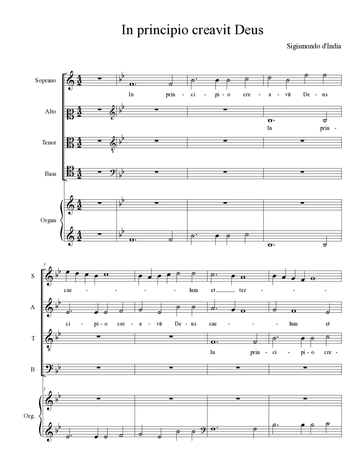 In principio creavit Deus - Page 1