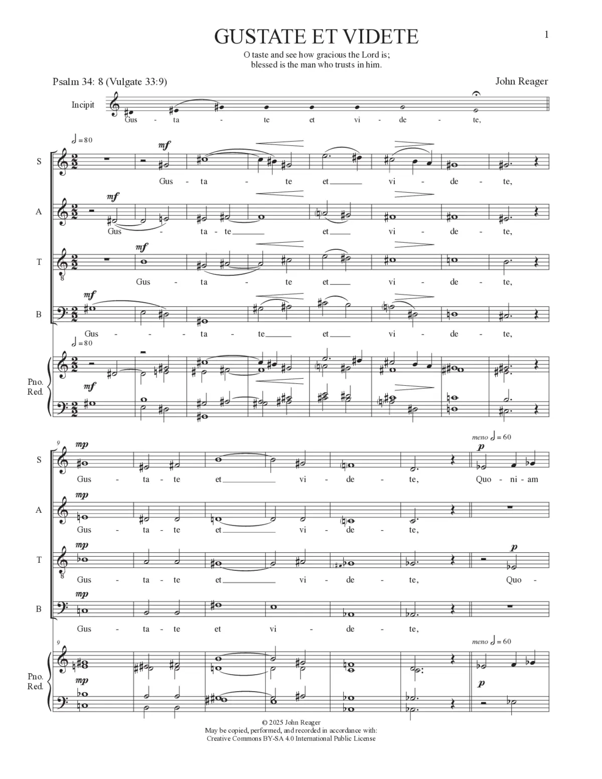 Gustate et videte - Page 1