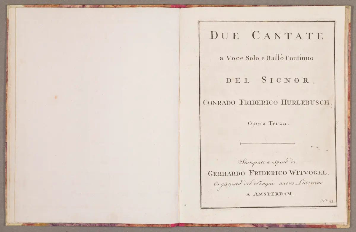 2 Italian Cantatas - Page 1