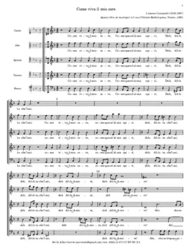 Come viva il mio core