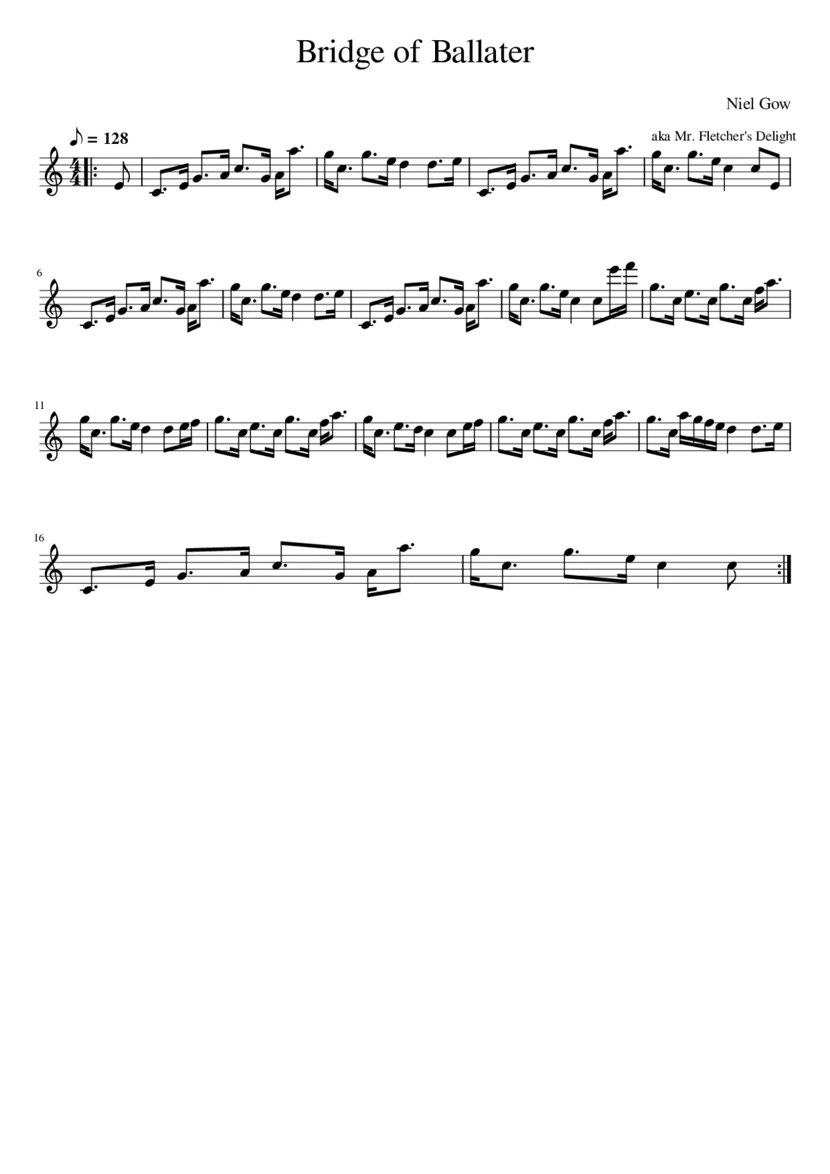 Bridge of Ballater - Page 1