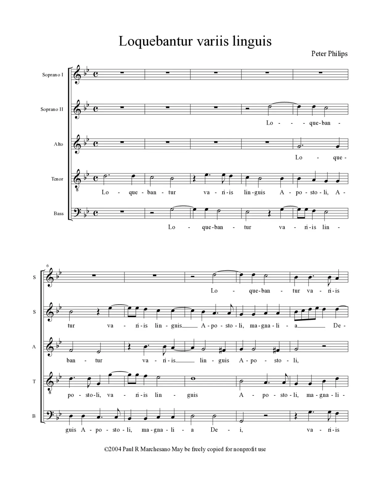 Loquebantur variis linguis - Page 1