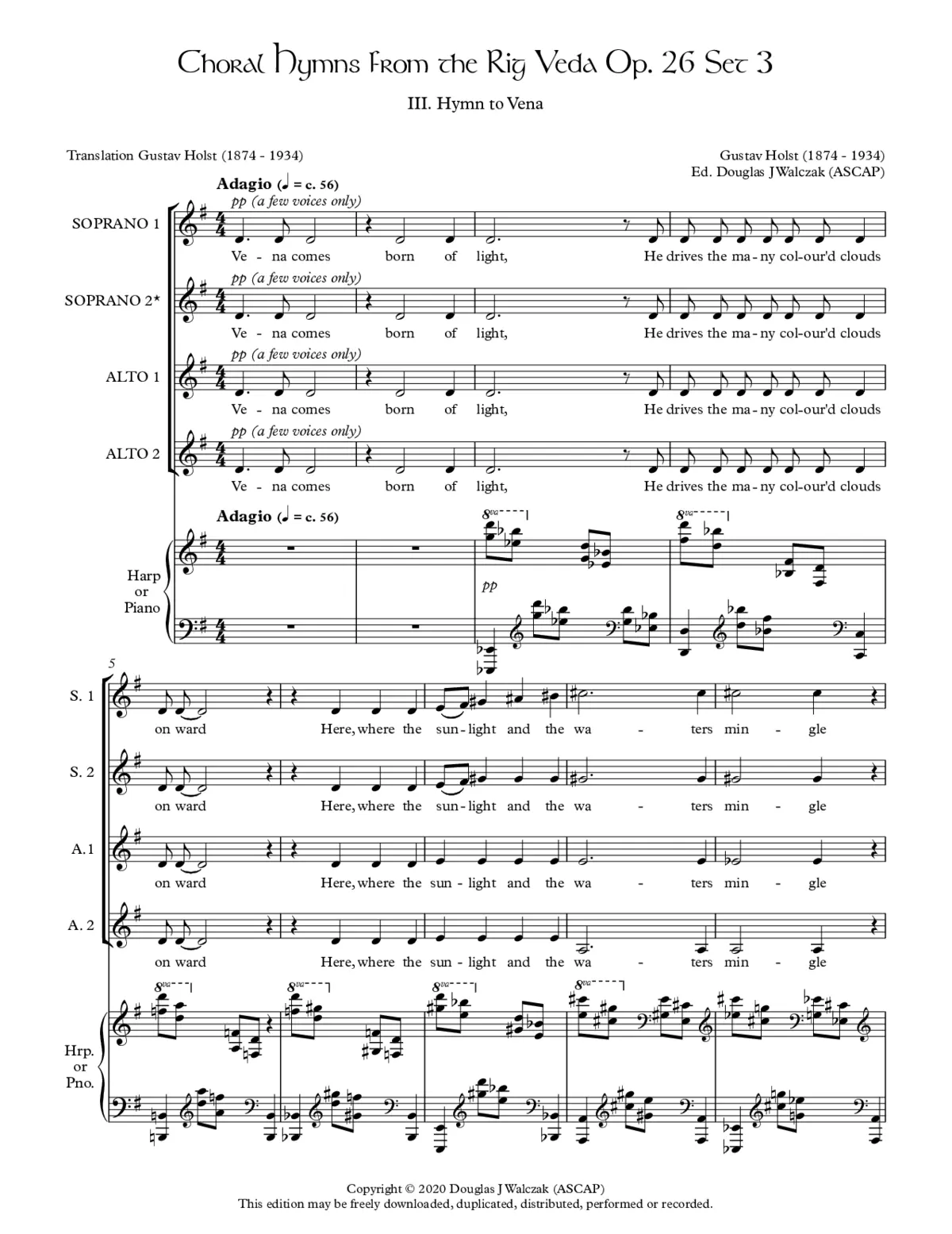 Hymn to Vena - Page 1