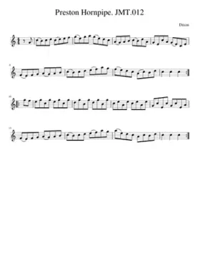 Preston Hornpipe. JMT.012