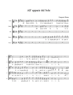 All' apparir del Sole