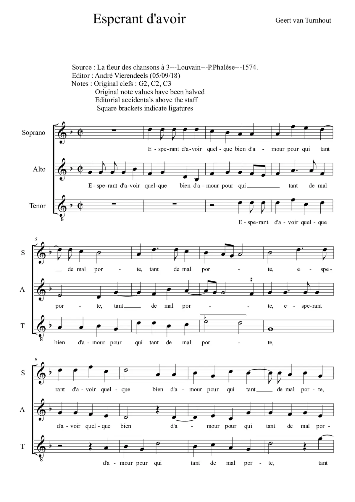 Esperant d'avoir - Page 1