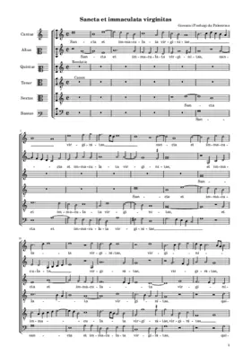 Sancta et immaculata virginitas