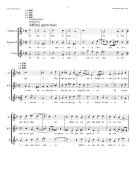 Afflitti spirti miei