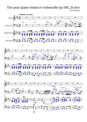 Piano Trio in E-flat major D.929