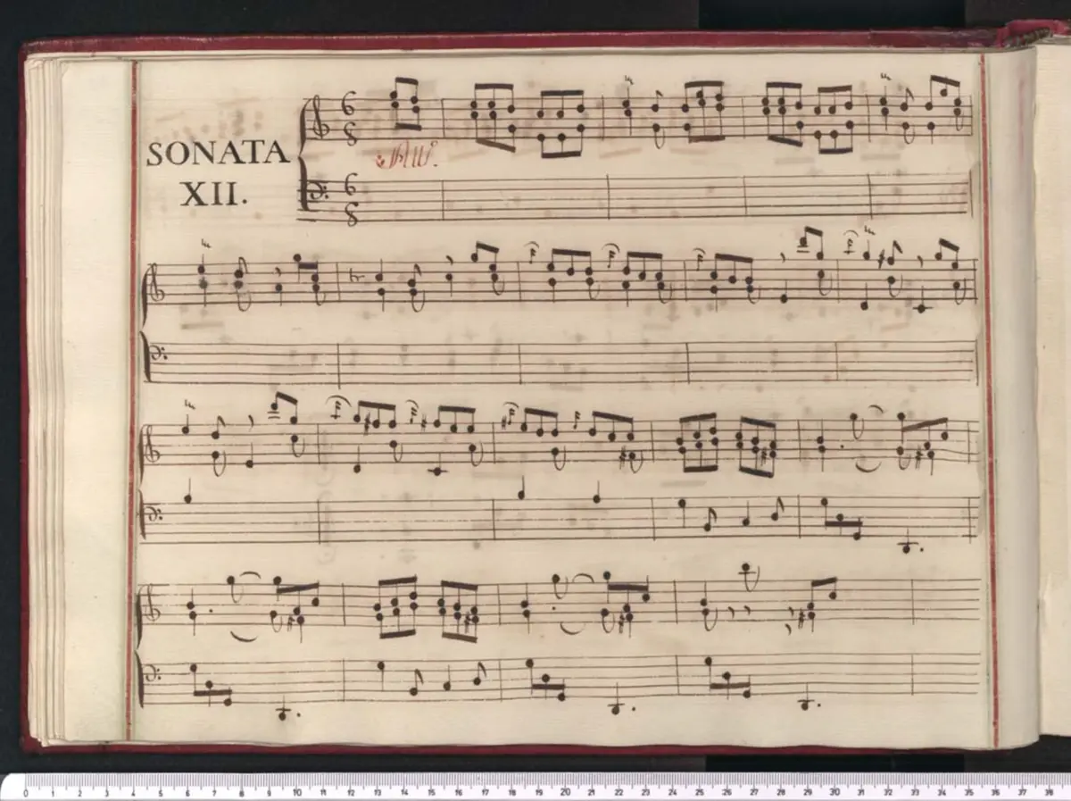 Keyboard Sonata in C major - Page 1