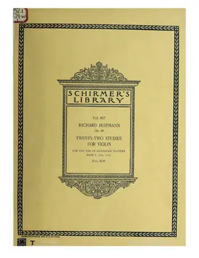 22 Studien für Violine