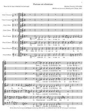 Factum est silentium a 8