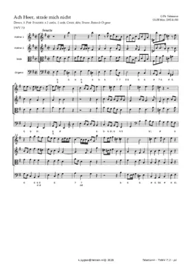 Ach Herr, strafe mich nicht, TWV 7:3