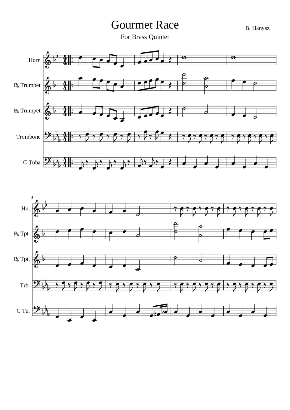 Gourmet Race - Page 1