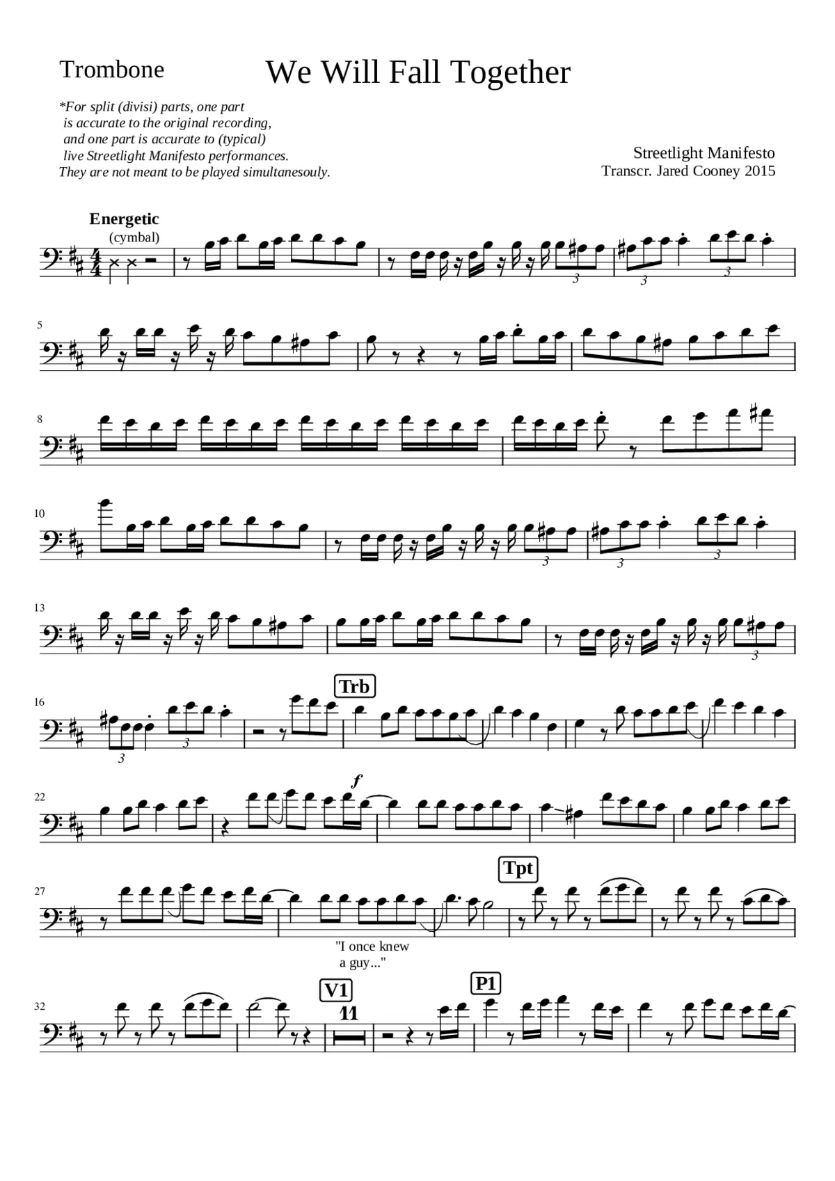 we will fall together - Page 1