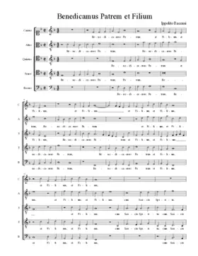 Benedicamus Patrem et Filium