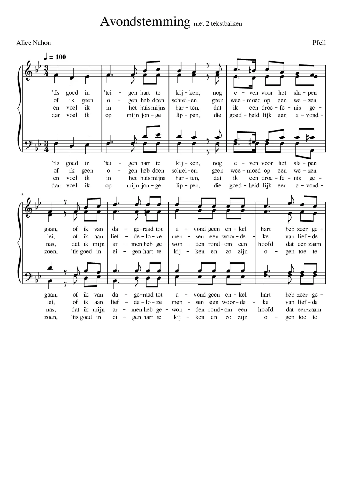 Avondstemming - Page 1