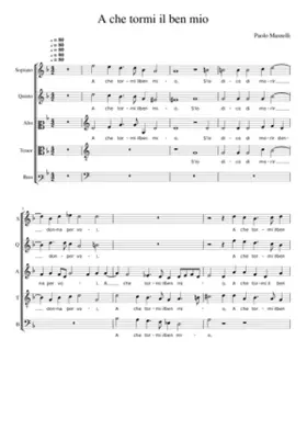 A che tormi il ben mio