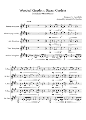 super mario odyssey - wooded kingdom steam gardens