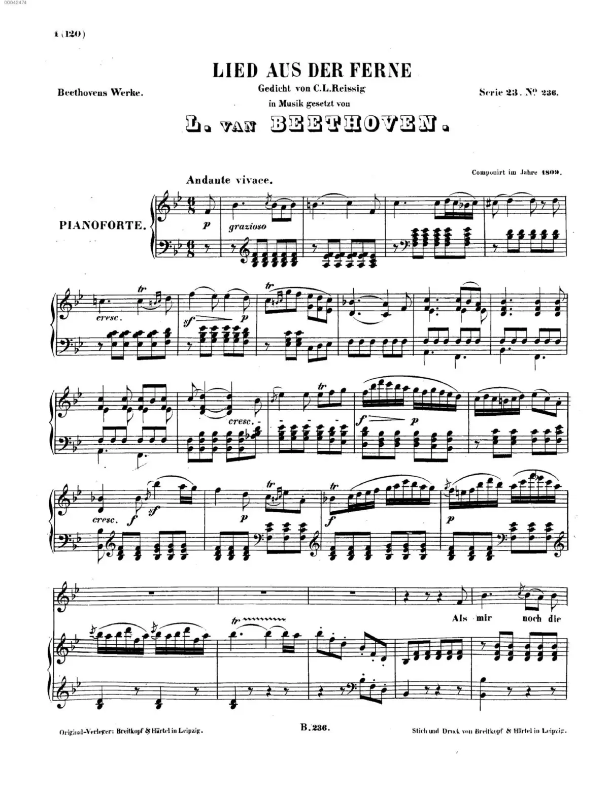 Lied aus der Ferne - Page 1