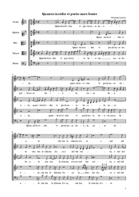 Quanta invidia vi porto aure beate