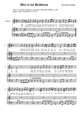 Hier is tot Bethleem