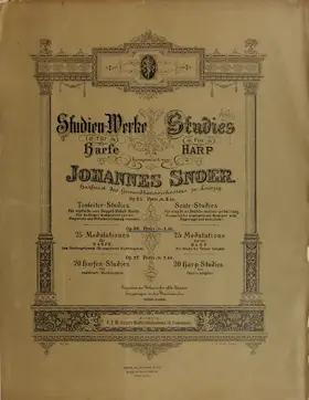 25 Modulationen für Harfe