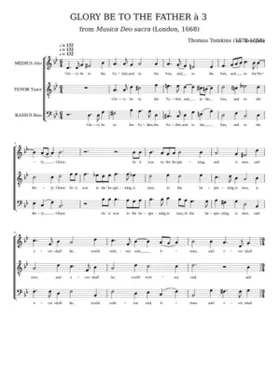 Glory be to the Father